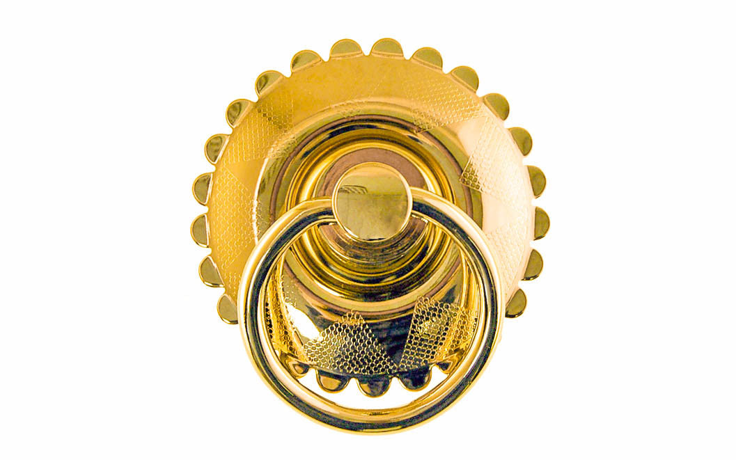 Alvarez Hardware – Solid Brass Drop Ring Pull for Cabinets and Furniture