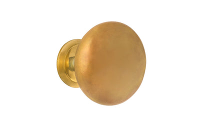 Alvarez Hardware – Classic Brass Cabinet Knob – Unlacquered Brass