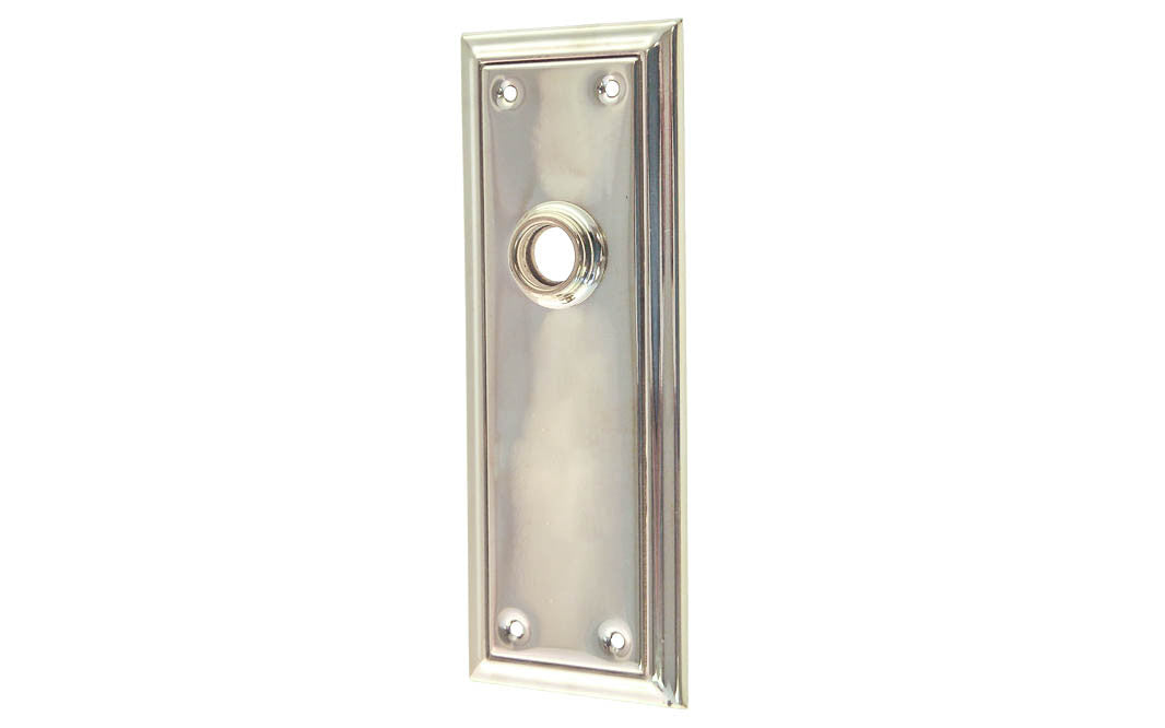 Alvarez Hardware – Brass Escutcheon Door Plate – Classic Vintage Door Hardware