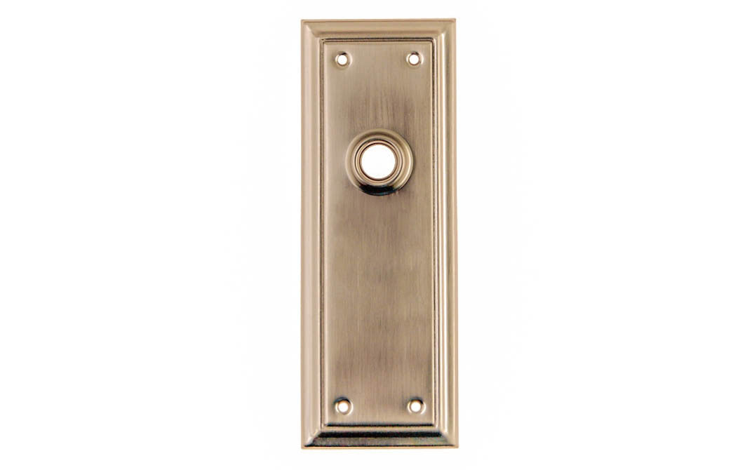 Brass Escutcheon Door Plate vintage style door hardware