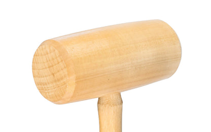 Alvarez Hardware – Hickory Mallet – Barrel Shape Genuine Hickory Woodworking Mallet
