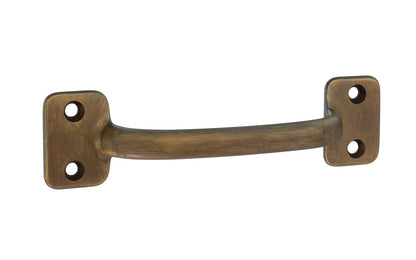 Alvarez Hardware – Classic Solid Brass Handle Pull – 4-Inch Centers