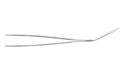 Bonsai Tweezers with Straight Serrated Tips – 8 Inch