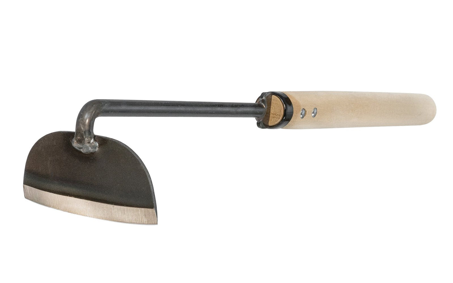 Japanese Tamanegi Weeder with long neck carbon steel blade and hardwood handle