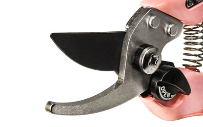 Alvarez Hardware – Bypass Pruner No.1208 – Pink Carbon Steel Garden Shears